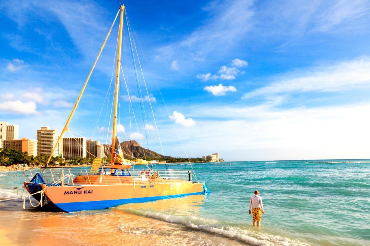 Beautiful Mountain View In Waikiki Sunset With Parking Apartment Honolulu Bagian luar foto